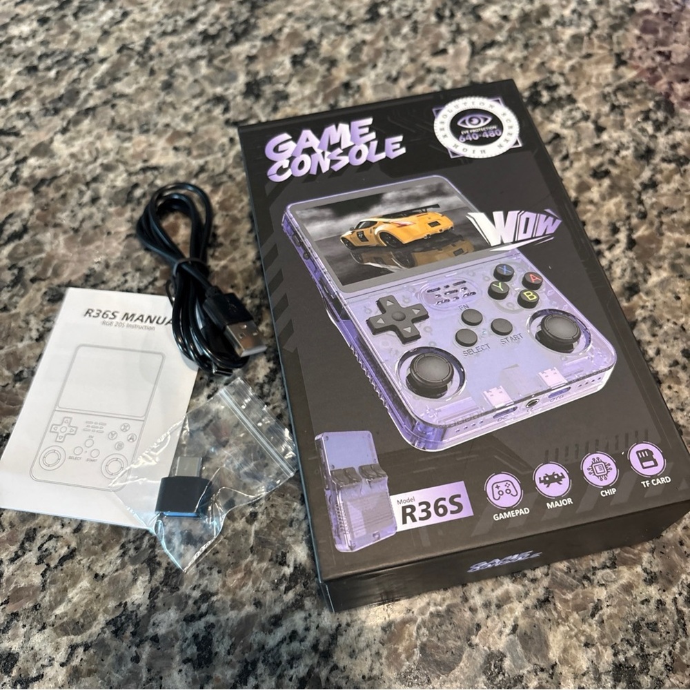 22K Games Retro Handheld Game Console 64GB- White NIB - Picture 9 of 10